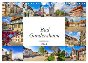 Bad Gandersheim Impressionen (Wandkalender 2024 DIN A4 quer), CALVENDO Monatskalender von Meutzner,  Dirk