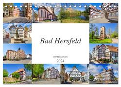 Bad Hersfeld Impressionen (Tischkalender 2024 DIN A5 quer), CALVENDO Monatskalender von Meutzner,  Dirk