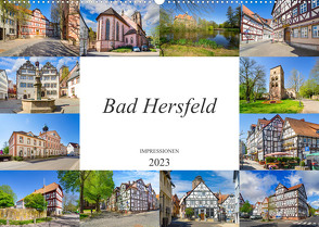 Bad Hersfeld Impressionen (Wandkalender 2023 DIN A2 quer) von Meutzner,  Dirk