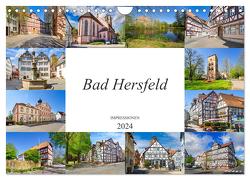 Bad Hersfeld Impressionen (Wandkalender 2024 DIN A4 quer), CALVENDO Monatskalender von Meutzner,  Dirk