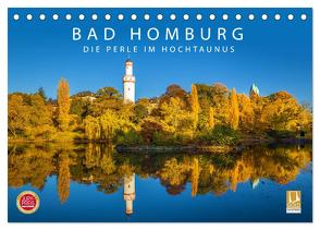 Bad Homburg – Die Perle im Hochtaunus (Tischkalender 2024 DIN A5 quer), CALVENDO Monatskalender von Mueringer,  Christian