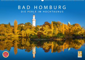 Bad Homburg – Die Perle im Hochtaunus (Wandkalender 2022 DIN A2 quer) von Mueringer,  Christian