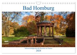 Bad Homburg – Sehenswürdigkeiten des Kurortes im Taunus (Wandkalender 2024 DIN A4 quer), CALVENDO Monatskalender von Schonnop,  Juergen