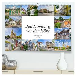 Bad Homburg vor der Höhe Impressionen (hochwertiger Premium Wandkalender 2024 DIN A2 quer), Kunstdruck in Hochglanz von Meutzner,  Dirk