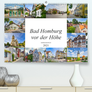 Bad Homburg vor der Höhe Impressionen (Premium, hochwertiger DIN A2 Wandkalender 2021, Kunstdruck in Hochglanz) von Meutzner,  Dirk