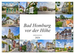 Bad Homburg vor der Höhe Impressionen (Tischkalender 2024 DIN A5 quer), CALVENDO Monatskalender von Meutzner,  Dirk