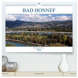 Bad Honnef – Rheinisches Nizza (hochwertiger Premium Wandkalender 2024 DIN A2 quer), Kunstdruck in Hochglanz von boeTtchEr,  U