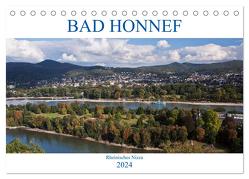 Bad Honnef – Rheinisches Nizza (Tischkalender 2024 DIN A5 quer), CALVENDO Monatskalender von boeTtchEr,  U