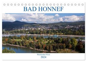 Bad Honnef – Rheinisches Nizza (Tischkalender 2024 DIN A5 quer), CALVENDO Monatskalender von boeTtchEr,  U