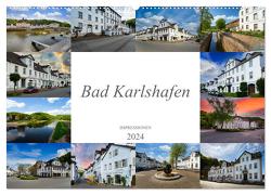 Bad Karlshafen Impressionen (Wandkalender 2024 DIN A2 quer), CALVENDO Monatskalender von Meutzner,  Dirk