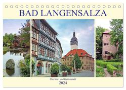 Bad Langensalza – Die Kur- und Gartenstadt (Tischkalender 2024 DIN A5 quer), CALVENDO Monatskalender von Geyer,  Volker