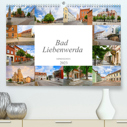 Bad Liebenwerda Impressionen (Premium, hochwertiger DIN A2 Wandkalender 2023, Kunstdruck in Hochglanz) von Meutzner,  Dirk