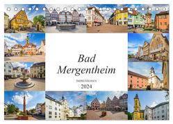 Bad Mergentheim Impressionen (Tischkalender 2024 DIN A5 quer), CALVENDO Monatskalender von Meutzner,  Dirk