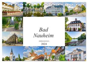Bad Nauheim Impressionen (Tischkalender 2024 DIN A5 quer), CALVENDO Monatskalender von Meutzner,  Dirk