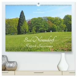 Bad Nenndorf, Kurpark-Impressionen (hochwertiger Premium Wandkalender 2024 DIN A2 quer), Kunstdruck in Hochglanz von Bienert,  Christine