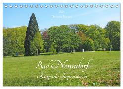 Bad Nenndorf, Kurpark-Impressionen (Tischkalender 2024 DIN A5 quer), CALVENDO Monatskalender von Bienert,  Christine