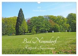 Bad Nenndorf, Kurpark-Impressionen (Wandkalender 2024 DIN A3 quer), CALVENDO Monatskalender von Bienert,  Christine