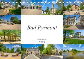 Bad Pyrmont Impressionen (Tischkalender 2023 DIN A5 quer) von Meutzner,  Dirk