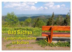 Bad Sachsa – Landschaftsmomente im Südharz (Wandkalender 2024 DIN A3 quer), CALVENDO Monatskalender von Bienert,  Christine