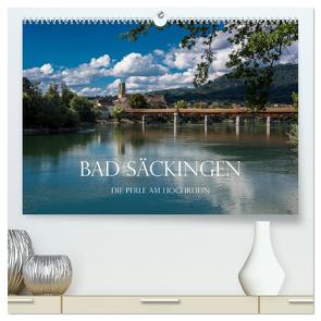 Bad Säckingen – Die Perle am Hochrhein (hochwertiger Premium Wandkalender 2024 DIN A2 quer), Kunstdruck in Hochglanz von und Philipp Kellmann,  Stefanie