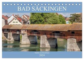 Bad Säckingen – Städtle am Hochrhein (Tischkalender 2024 DIN A5 quer), CALVENDO Monatskalender von Brunner-Klaus,  Liselotte
