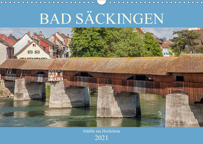 Bad Säckingen – Städtle am Hochrhein (Wandkalender 2021 DIN A3 quer) von Brunner-Klaus,  Liselotte