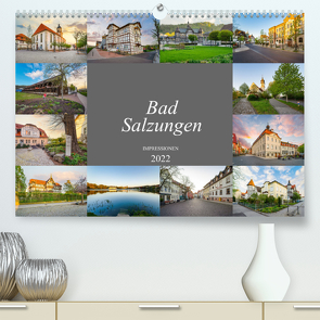 Bad Salzungen Impressionen (Premium, hochwertiger DIN A2 Wandkalender 2022, Kunstdruck in Hochglanz) von Meutzner,  Dirk