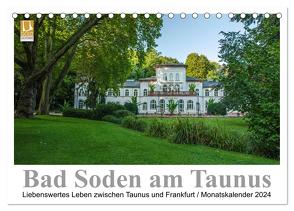 Bad Soden am Taunus (Tischkalender 2024 DIN A5 quer), CALVENDO Monatskalender von Vonten,  Dirk