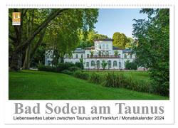 Bad Soden am Taunus (Wandkalender 2024 DIN A2 quer), CALVENDO Monatskalender von Vonten,  Dirk