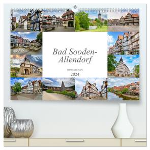 Bad Sooden-Allendorf Impressionen (hochwertiger Premium Wandkalender 2024 DIN A2 quer), Kunstdruck in Hochglanz von Meutzner,  Dirk