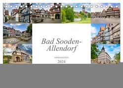 Bad Sooden-Allendorf Impressionen (Tischkalender 2024 DIN A5 quer), CALVENDO Monatskalender von Meutzner,  Dirk