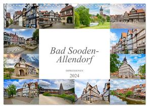 Bad Sooden-Allendorf Impressionen (Wandkalender 2024 DIN A3 quer), CALVENDO Monatskalender von Meutzner,  Dirk
