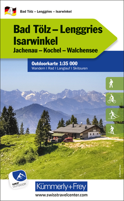 Bad Tölz – Lenggries – Isarwinkel Nr. 04 Outdoorkarte Deutschland 1:35 000
