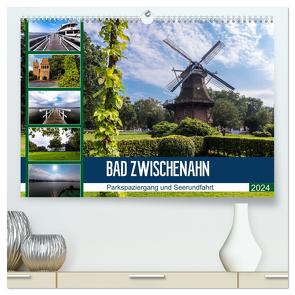 Bad Zwischenahn, Parkspaziergang und Seerundfahrt (hochwertiger Premium Wandkalender 2024 DIN A2 quer), Kunstdruck in Hochglanz von Dreegmeyer,  Andrea