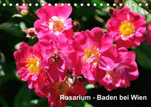 Baden bei Wien – Rosarium (Tischkalender 2023 DIN A5 quer) von J. Strutz,  Rudolf