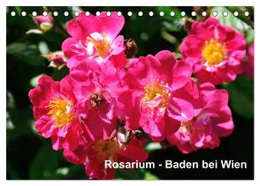 Baden bei Wien – Rosarium (Tischkalender 2024 DIN A5 quer), CALVENDO Monatskalender von J. Strutz,  Rudolf