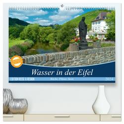 Bäche, Flüsse, Seen – Wasser in der Eifel (hochwertiger Premium Wandkalender 2024 DIN A2 quer), Kunstdruck in Hochglanz von Mooß,  Ralf