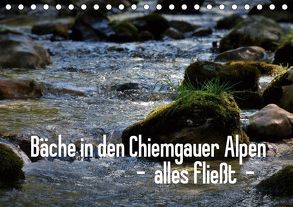 Bäche in den Chiemgauer Alpen – alles fließt (Tischkalender 2019 DIN A5 quer) von Stehlmann,  Ute