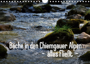 Bäche in den Chiemgauer Alpen – alles fließt (Wandkalender 2020 DIN A4 quer) von Stehlmann,  Ute