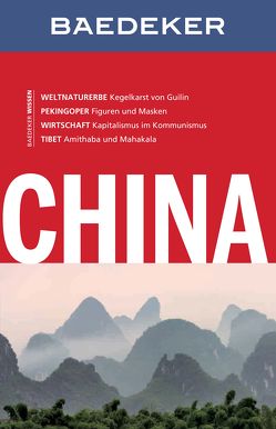 Baedeker Reiseführer China von Schütte,  Dr.,  Hans-Wilm
