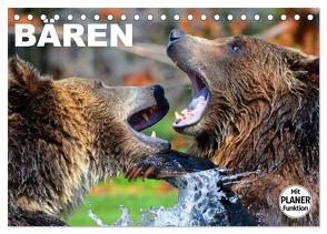 Bären (Tischkalender 2024 DIN A5 quer), CALVENDO Monatskalender von Stanzer,  Elisabeth