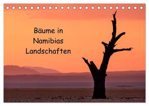 Bäume in Namibias Landschaften (Tischkalender 2024 DIN A5 quer), CALVENDO Monatskalender von Berger,  Anne