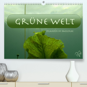 Baggersee – die grüne Welt (Premium, hochwertiger DIN A2 Wandkalender 2022, Kunstdruck in Hochglanz) von PetraGrafie143