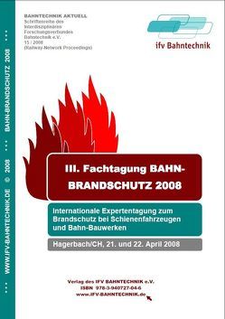 Bahn-Brandschutz 2008 von Schulz,  Eckhard