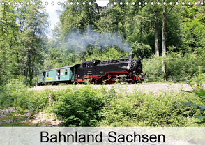 Bahnland Sachsen (Wandkalender 2021 DIN A4 quer) von Bujara,  André
