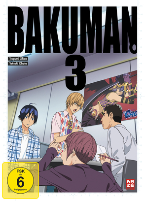Bakuman – 1. Staffel – DVD 3 von Akitaya,  Noriaki, Kasai,  Kenichi