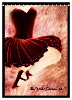 Ballerina Collection (Tischkalender 2024 DIN A5 hoch), CALVENDO Monatskalender von Heuer,  Nadja