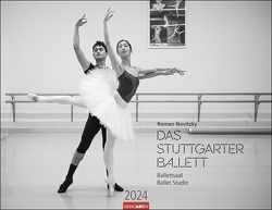 Ballettsaal – Stuttgarter Ballett Kalender 2024 von Roman Novitzky