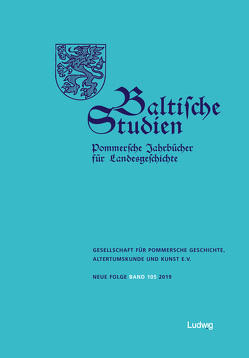 Baltische Studien, Pommersche Jahrbücher für Landesgeschichte. Band 105 NF von Ahrens,  Madeleine, Arndt,  Steffen, Bryś,  Jenny, Espenhorst,  Martin, Fischer,  Hubertus, Gazinski,  Radoslaw, Gesellschaft für pommersche Geschichte,  Altertumskunde und Kunst e.V., Gut,  Pawel, Hamel,  Jürgen, Kościelna,  Alicja, Pooth (†),  Peter