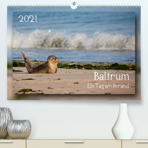 Baltrum – Ein Tag am Strand (Premium, hochwertiger DIN A2 Wandkalender 2021, Kunstdruck in Hochglanz) von Heizmann bildkunschd,  Thomas